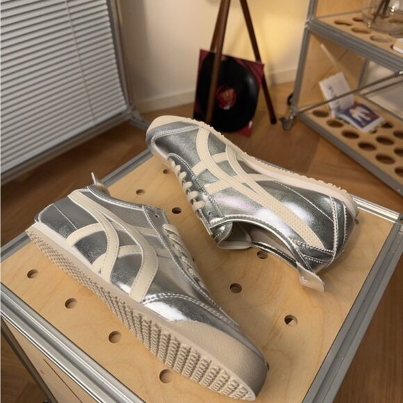 Asics Onitsuka Tiger Mexico 66 Silver Off White - Picture 3 of 9